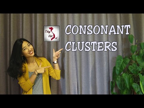 Consonant Clusters in Vietnamese Language | Learn Vietnamese with TVO 1 Consonant Clusters in Vietnamese Language