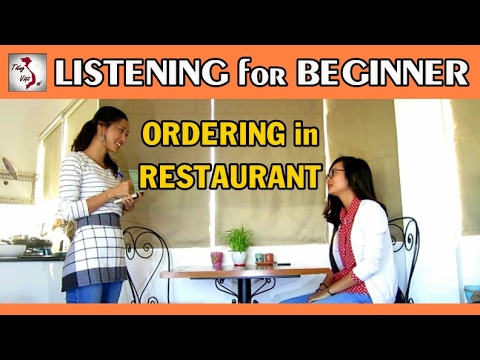 Ordering in Restaurant in Vietnamese | Learn Vietnamese with TVO | Listening for Beginner level 1 Ordering in Restaurant in Vietnamese