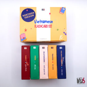 Special Gift Set of 5 Vietnamese Flashcards
