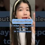 8 Vietnamese language tones in another helpful view - Vietnamese has 8 tones 9 How to say sorry in Vietnamese language