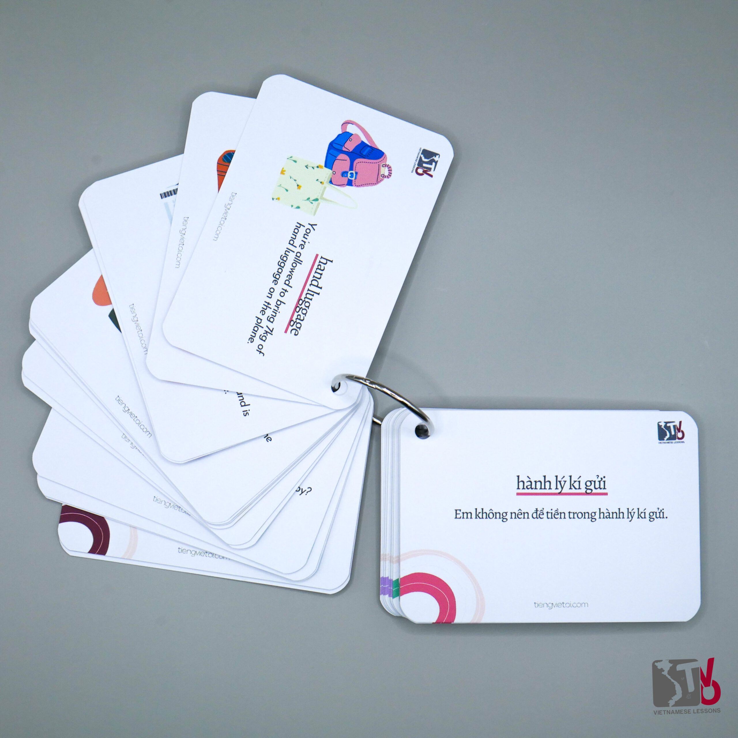Special Xmas Gift Set of 5 Vietnamese Flashcards 16 Special Xmas Gift Set of 5 Vietnamese Flashcards - Tieng Viet Oi