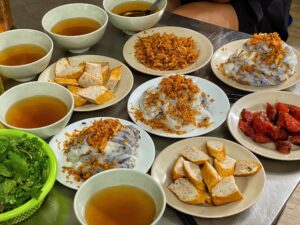 Hanoi Street Food: It's more than Phở! Sneak-peek into top 3 delicious local delights! 2 Bánh cuốn is a must-try Hanoi street food.