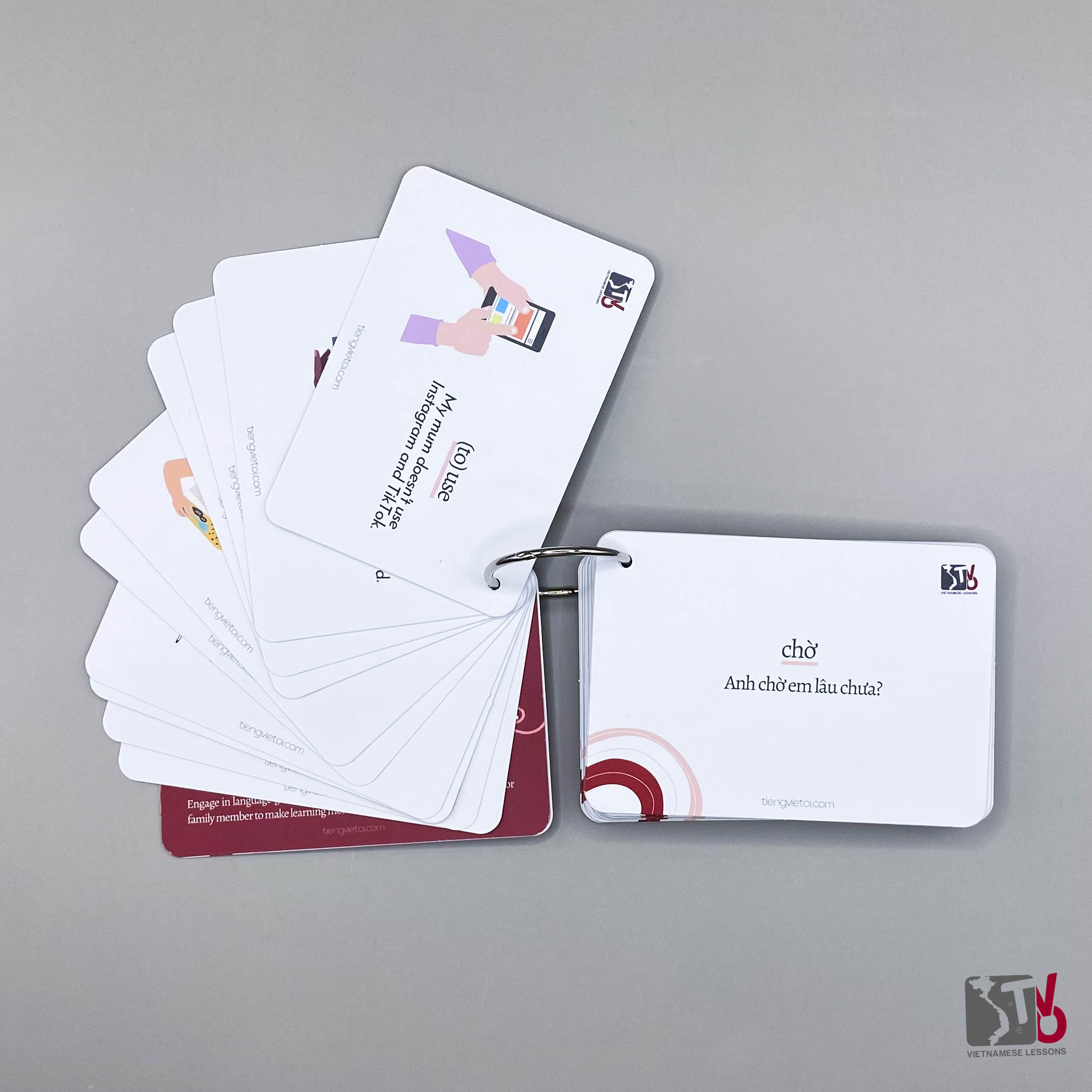 Food Flashcards - Your Flavorful Ticket to Language Mastery Vietnamese Basic Verbs Flashcards - Tieng Viet Oi