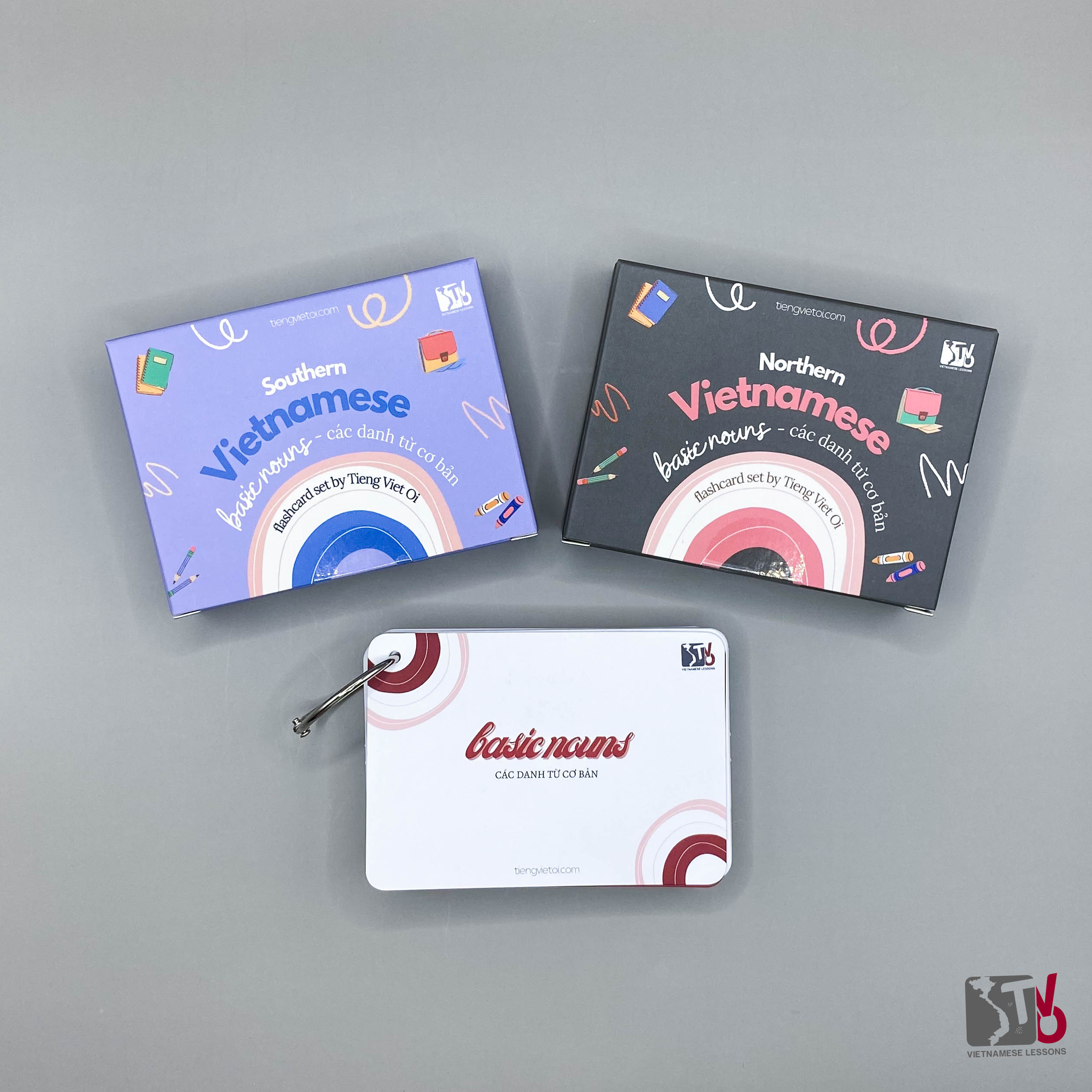 Vietnamese Basic Nouns Flashcards 12 Vietnamese Basic Nouns Flashcards - Tieng Viet Oi