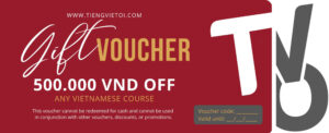 Giift voucher 500k