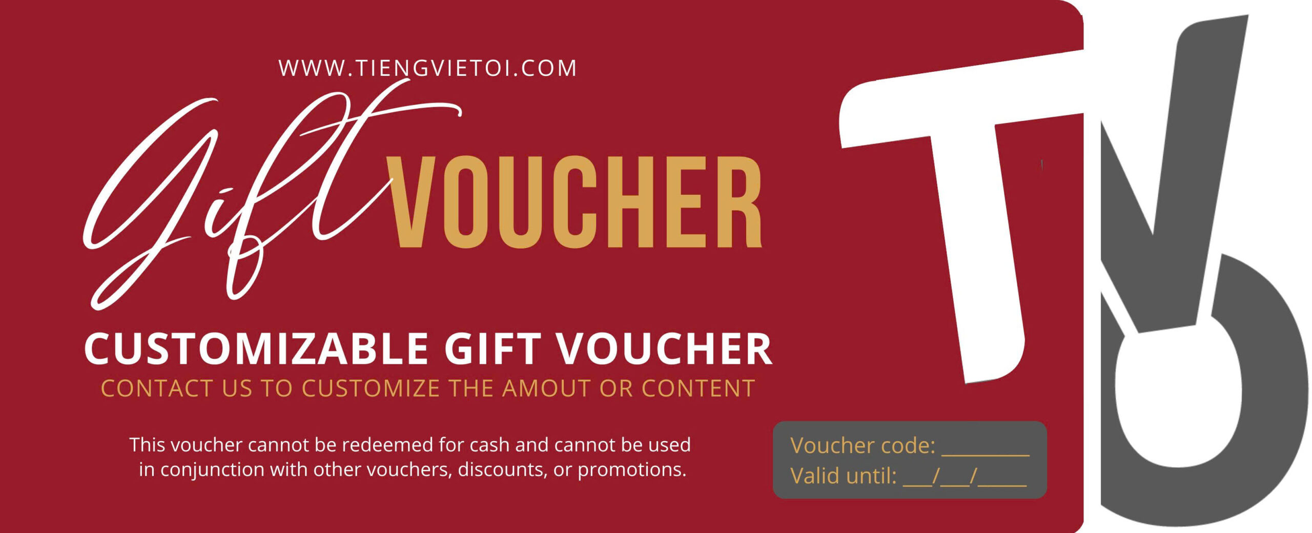 Gift voucher customize Gift voucher customize